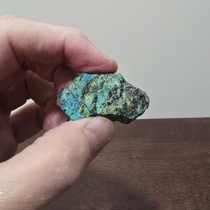 Chrysocholla, Azurite, Malachite Crystal Slab #A